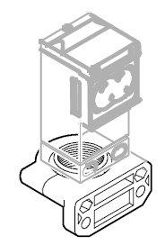 Product image for Swivel assembly 30.5mm mounting