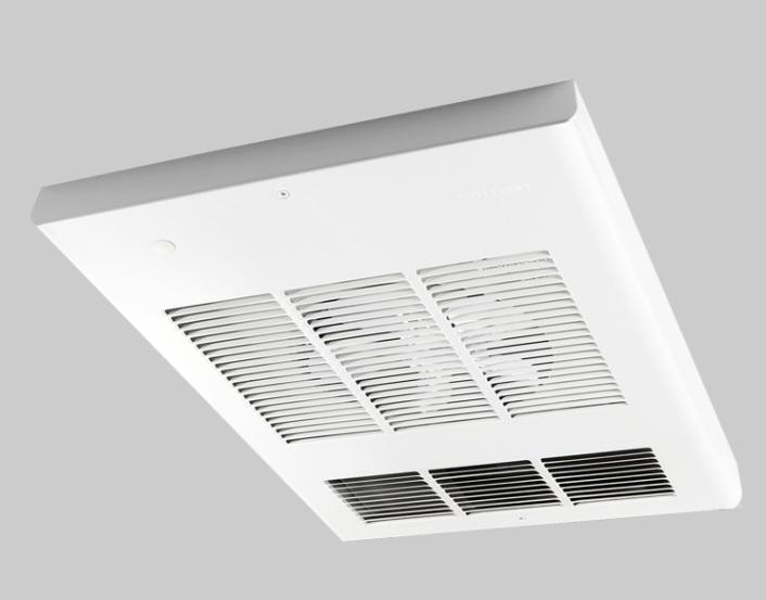 Product image for CEIL. FAN WHITE B/I STAT 1500W 120V