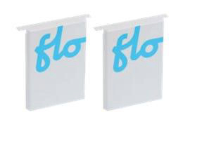 Product image for FLO_INC ACNS0003-FL-P04 CORE+ / CORE+ MAX SIGN 12' FOR CABLE MANAGEMENT SYSTEM