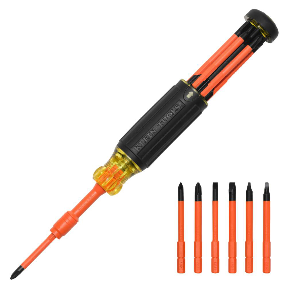 Product image for 6-IN-1 INSULATED SCREWDRIVER