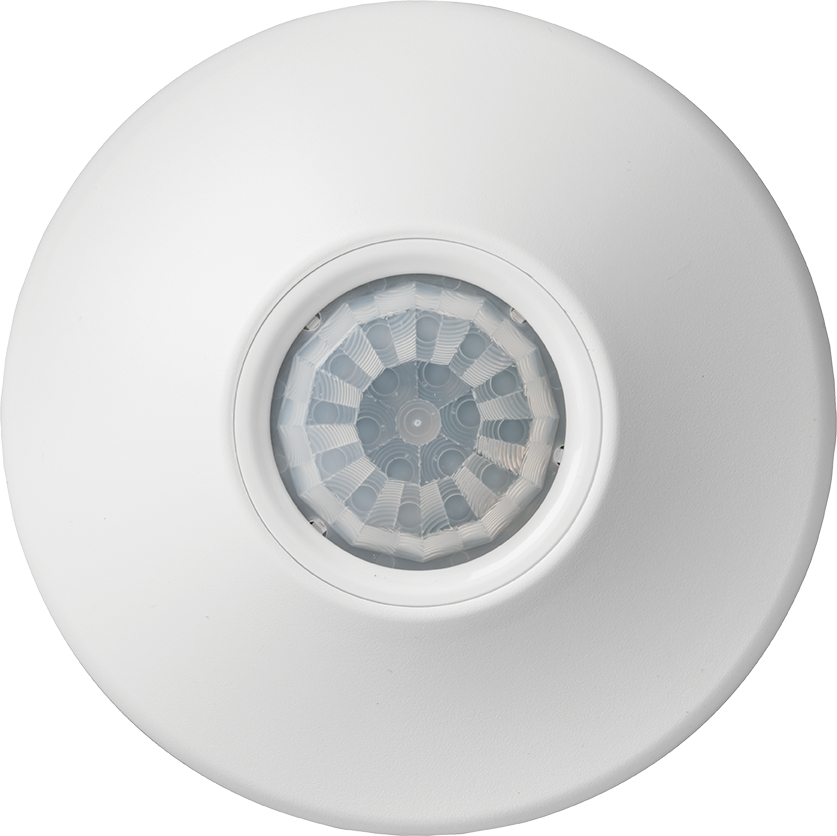 Product image for LITHONIA NCM PDT 9 RJB SENSOR CEILING MOUNT LOW VOLTAGE SMALL MOTION 360DEG LENS