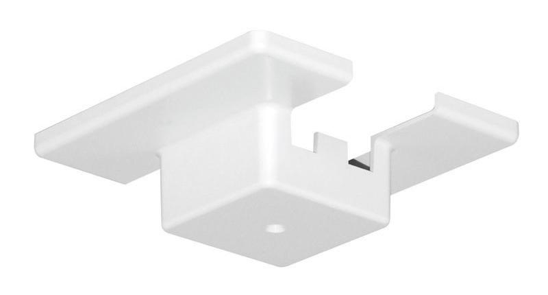 Product image for Feed connector for tracs 4-5/8in white