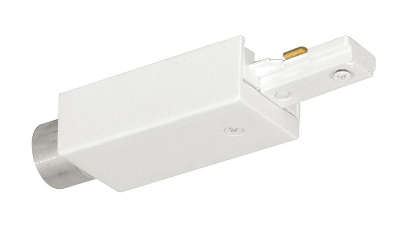 Product image for Conduit adaptor for 1/2in connector white