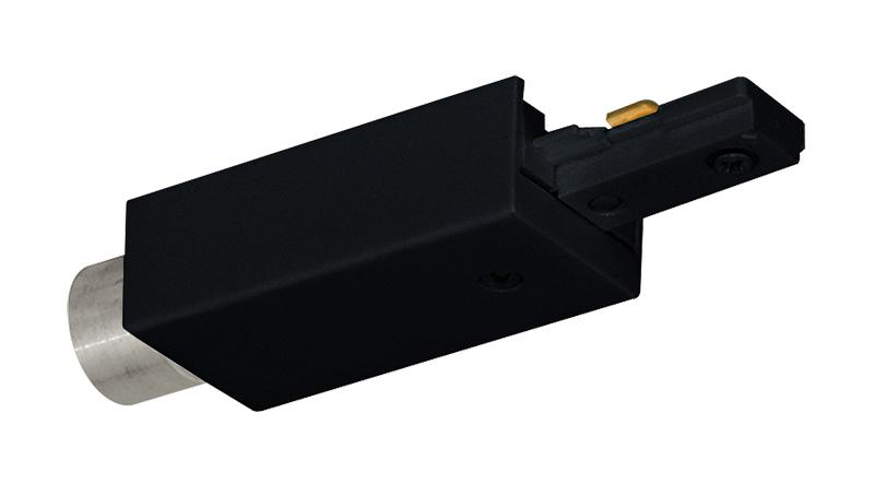 Product image for Conduit adaptor for 1/2in connector black