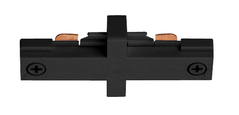 Product image for Connector straight joins two trac black