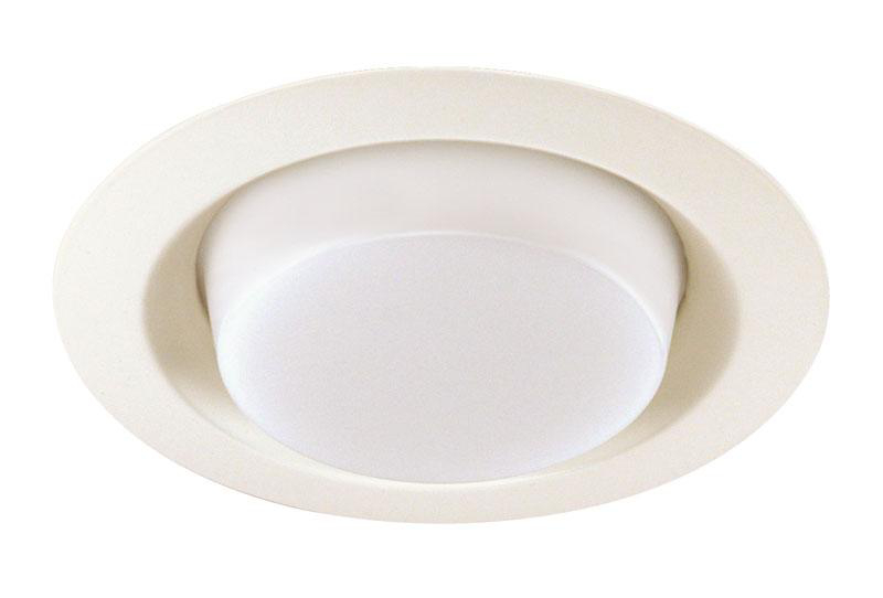 Product image for 6IN LENSED DROP OPAL TRIM, WHITE