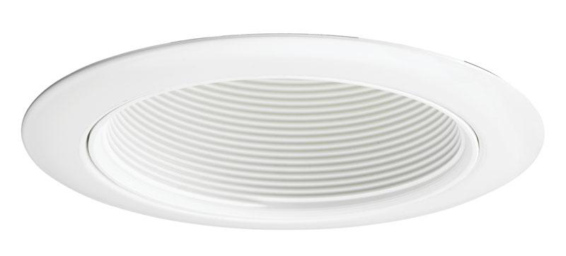 Product image for Trim ring PAR20 cone white baffle 4in white