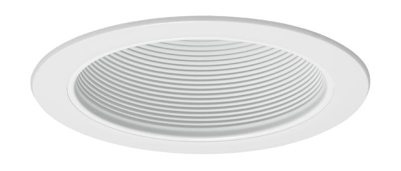 Product image for Baffle conical white 6in with white trim ring