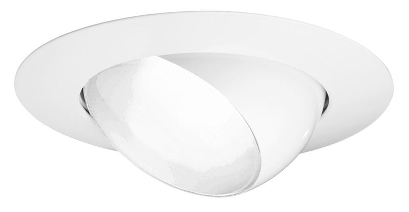 Product image for Trim eyeball 6in white
