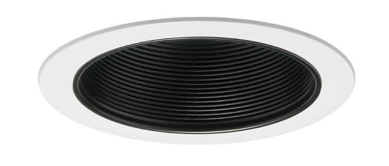 Product image for Baffle straight 5-3/4in white