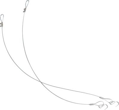 Product image for 120IN AIR CRAFT CABLE (ONE PAIR)