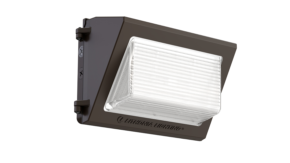 Product image for SMALL GLASS REFRACTOR WALL PACK, LED, AD
