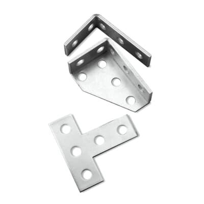 Product image for Bracket 90.. crb steel 4-1/8x3-1/2in SUPERSTRUT