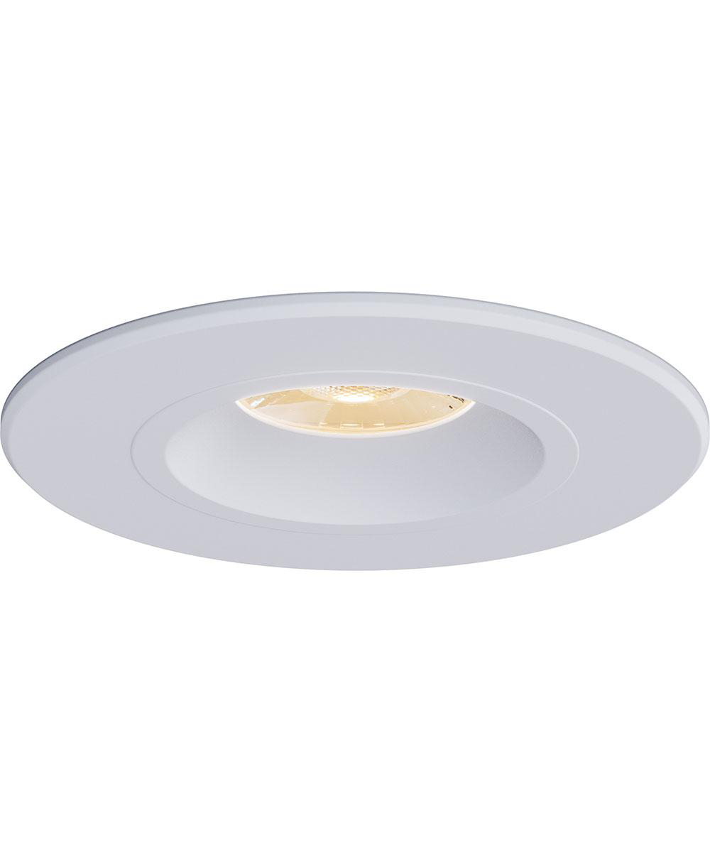 Product image for 4" LUNA REGRESSED ROUND 16W, White