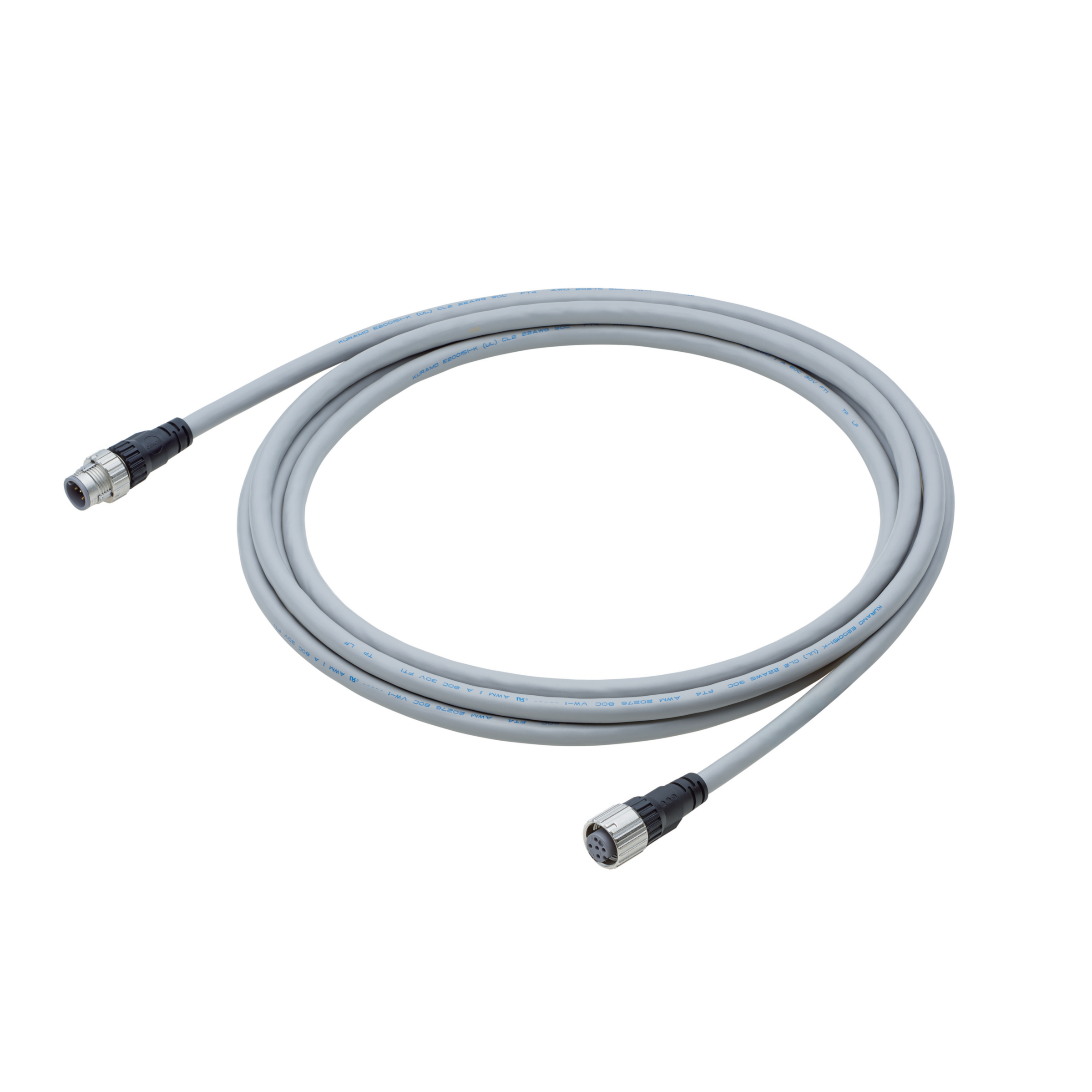 OMRON F39-JG10B-L CABLE SAFETY SENSOR EMITTER EXTENSION CABLE M12 5PIN M/F 10M