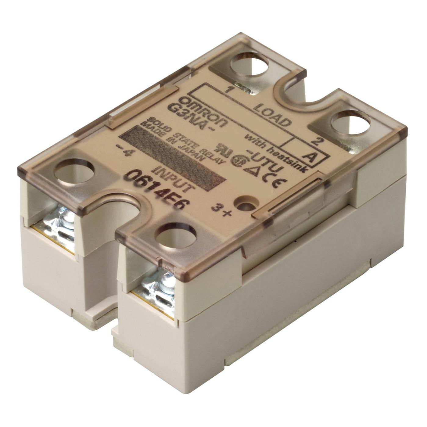 Product image for OMRON G3NA-210B-UTU-DC5-24 SOLID STATE RELAY SSR 10A 24-240VAC SCREW TERM LED 0-CROSS
