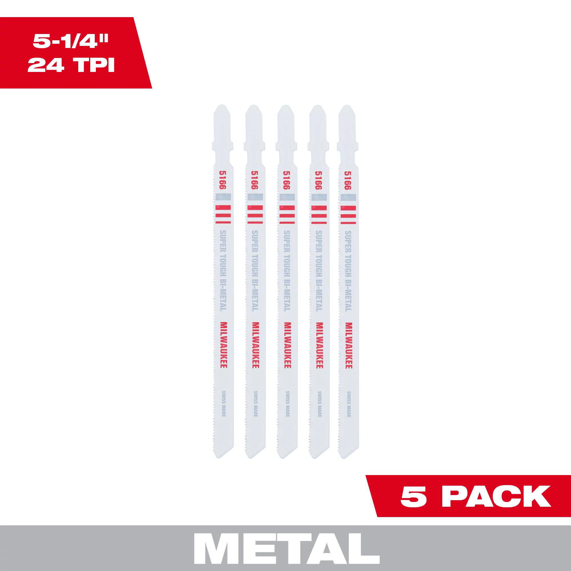 Product image for Blade jigsaw bi-metal 24TPI 5-1/4in