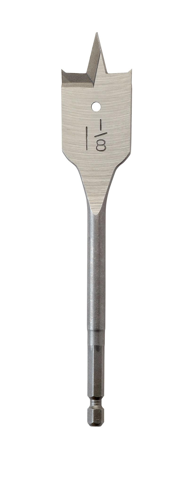 Product image for Bit flat wood boring 1-1/8x6in