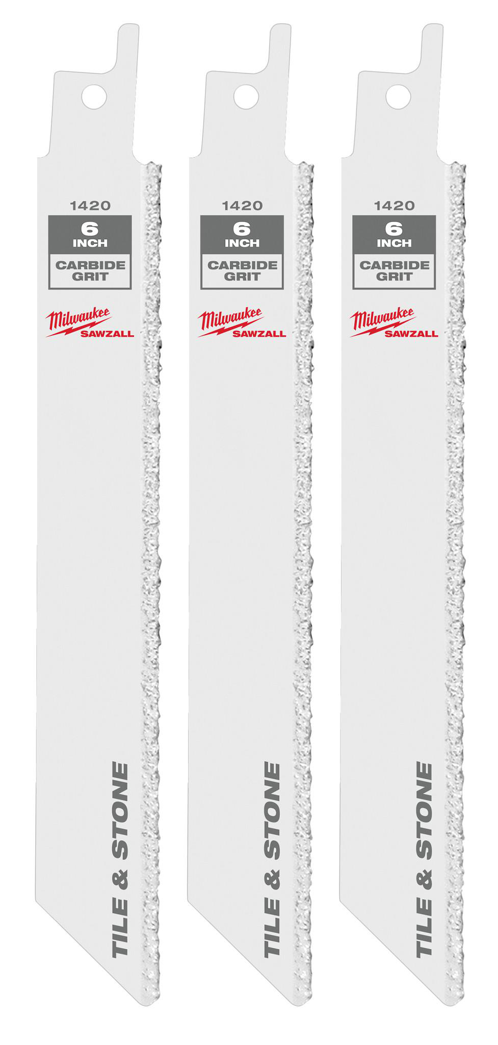 Product image for Blade SAWZALL tungsten carbide 6in