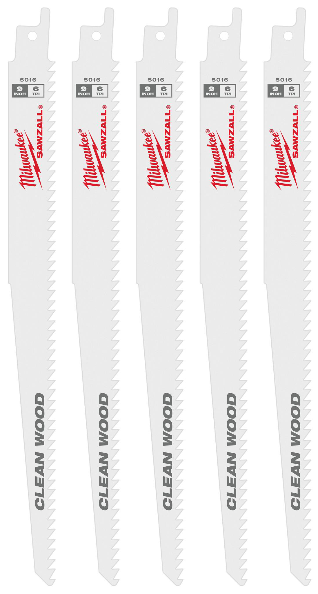 Product image for Blade SAWZALL fleam ground 6TPI 9in