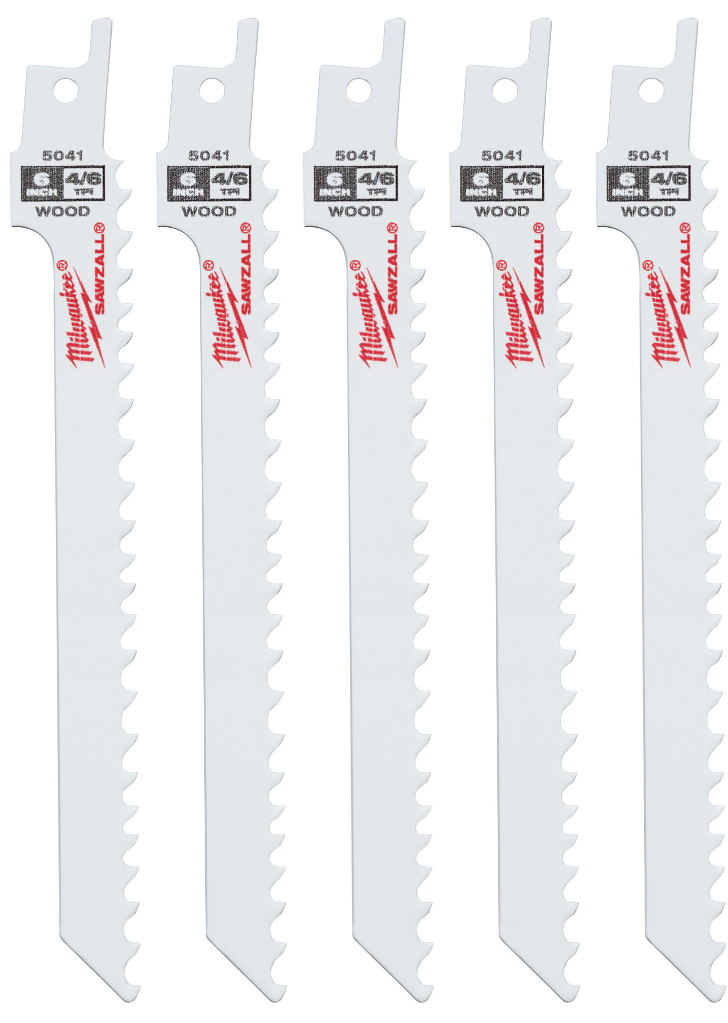 Product image for Blade SAWZALL reciprocating 4/6TPI 6in