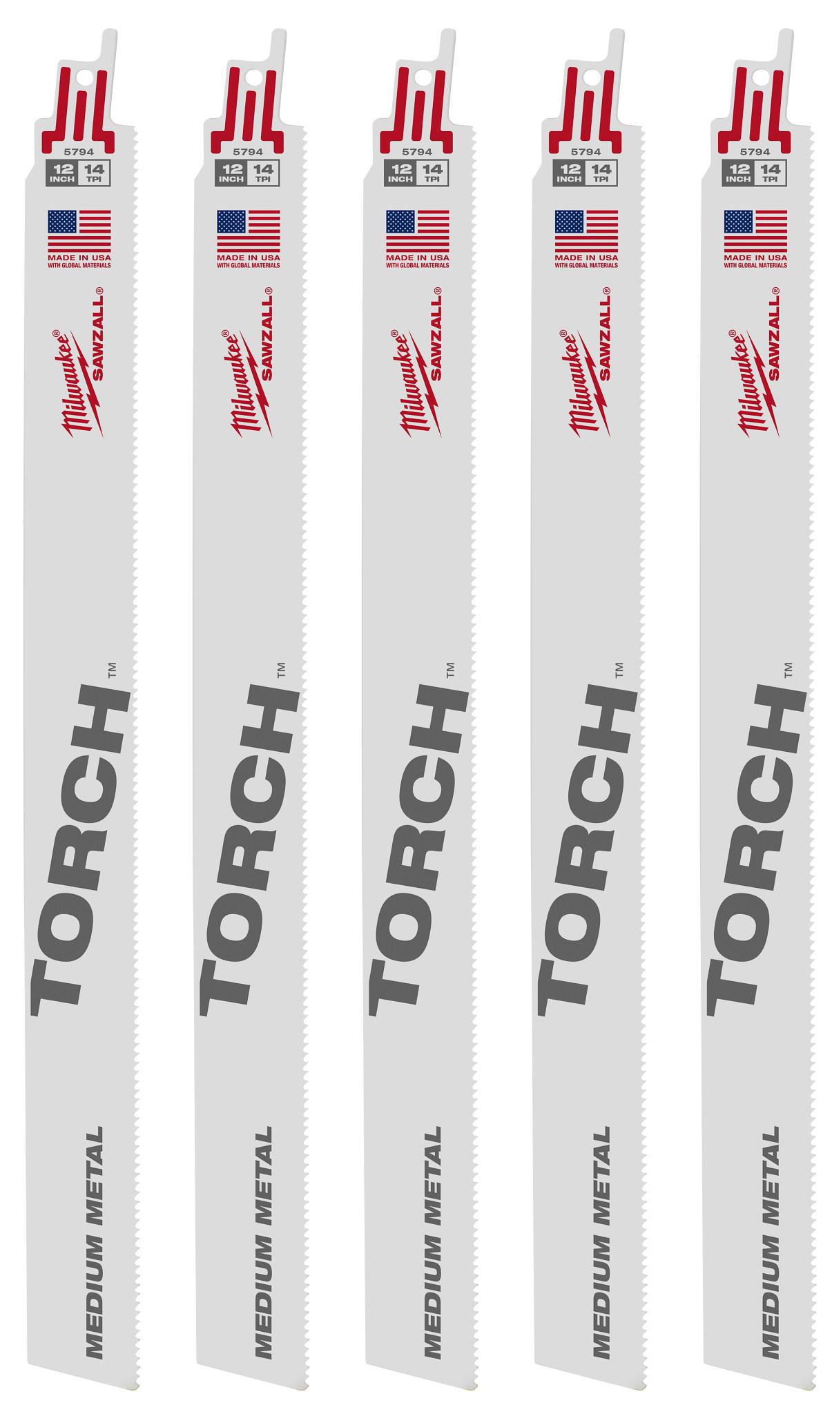 Product image for Blade SAWZALL TORCH 14-teeth 12" 25/pk