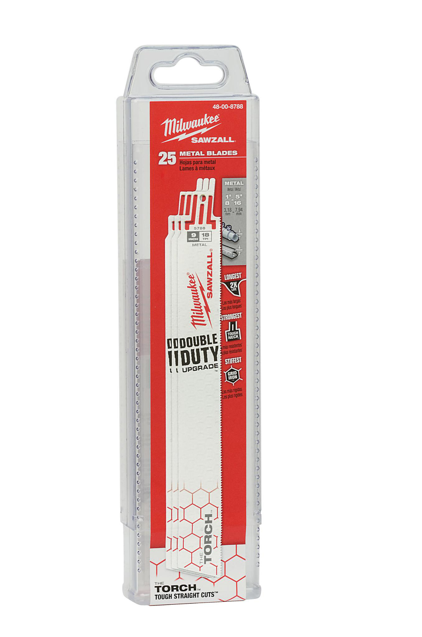 Product image for Blade SAWZALL TORCH 18-teeth 9" 25/box