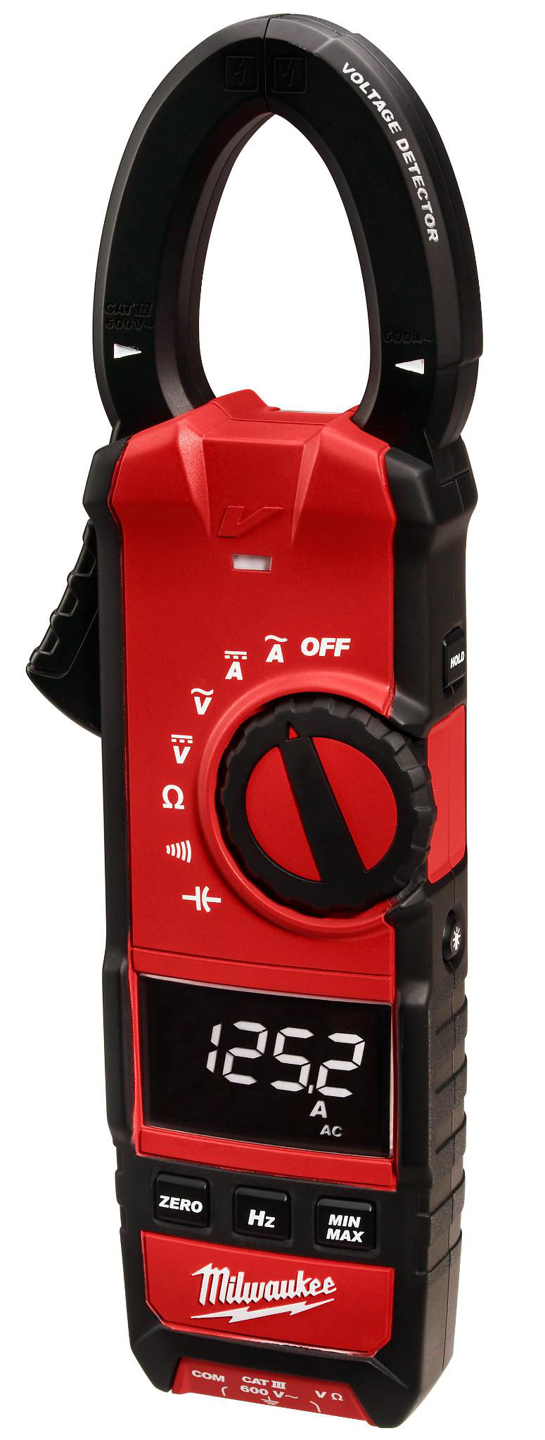 Product image for Meter clamp TRMS 6kohm 600AMP 600V 1.3" jaw