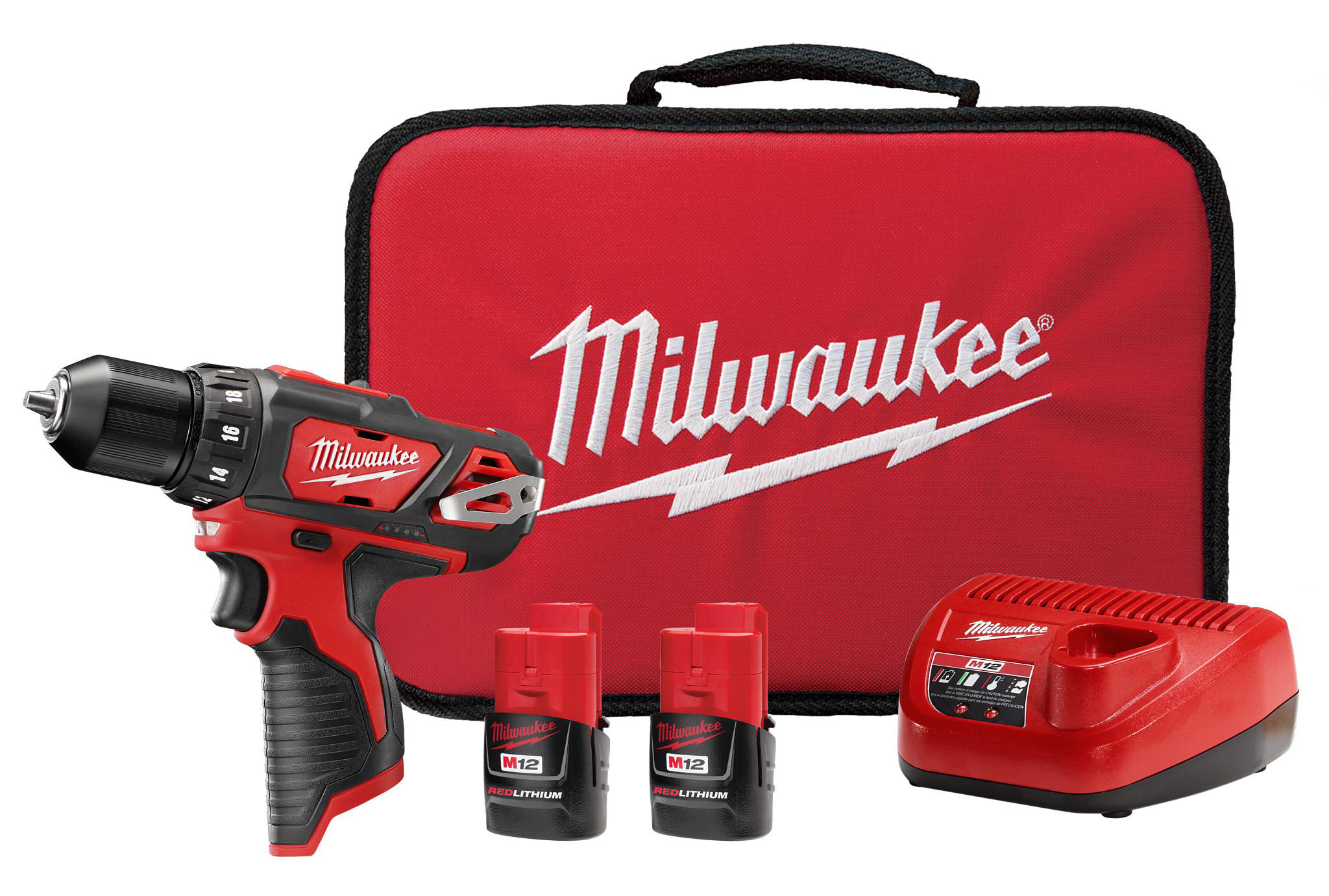 Product image for Drill/driver kit M12 3/8"