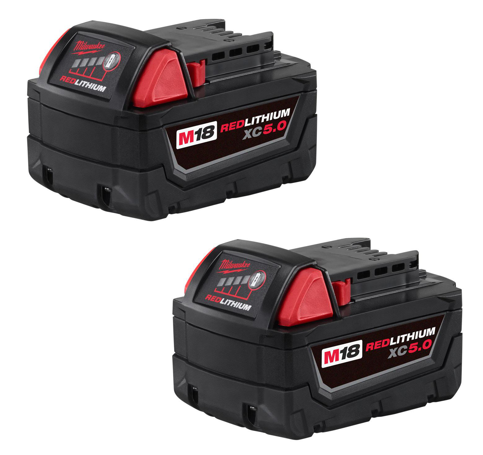 Product image for Battery REDLITHIUM extended capacity 18V 2/pk