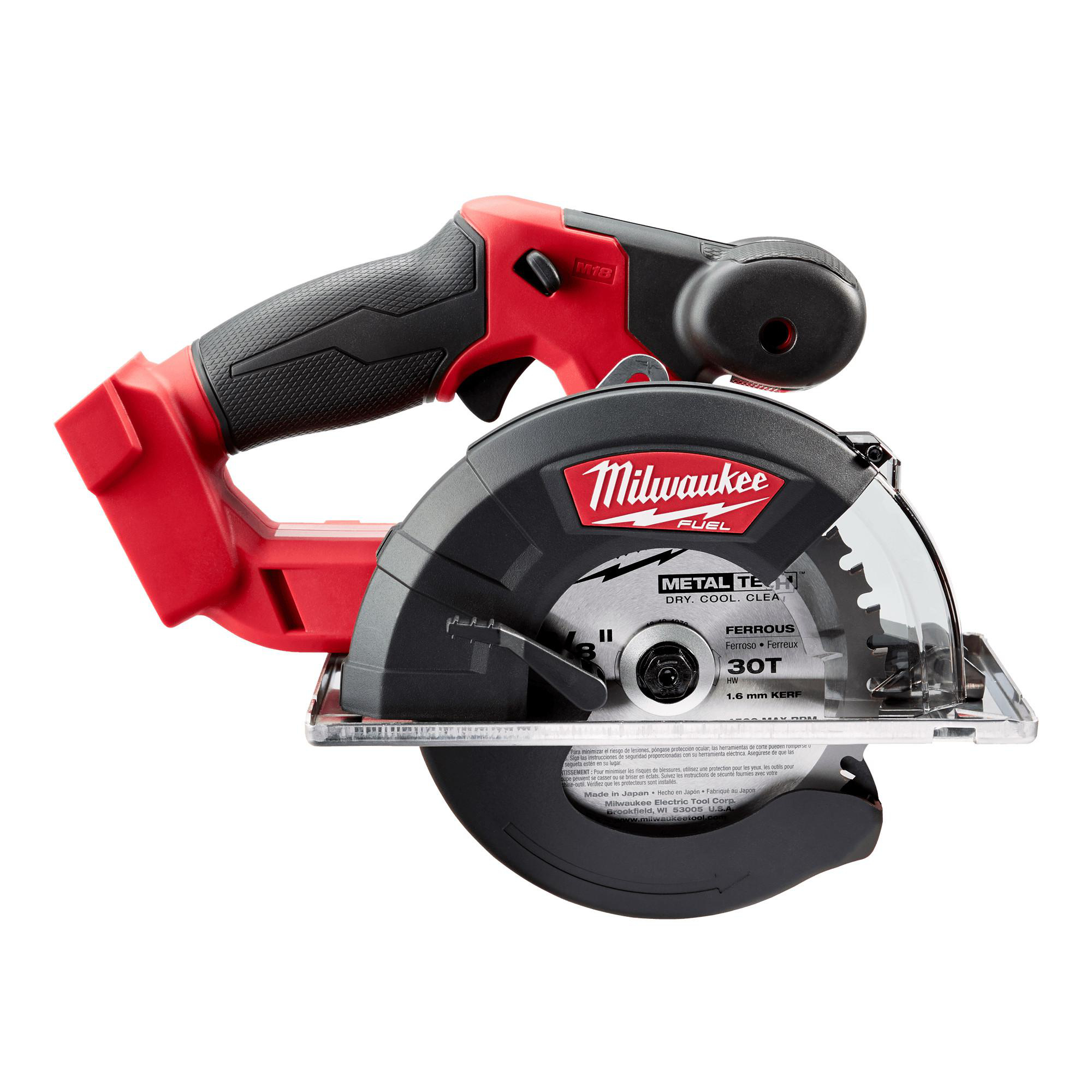 Product image for Saw circular metal cutting 18V 5-3/8" 30T 4.8lbs