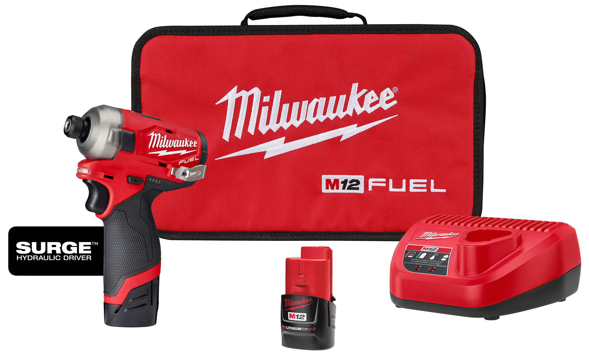 Product image for M12 FUEL™ SURGE™ 1/4" Hex Hydraulic Driver Kit