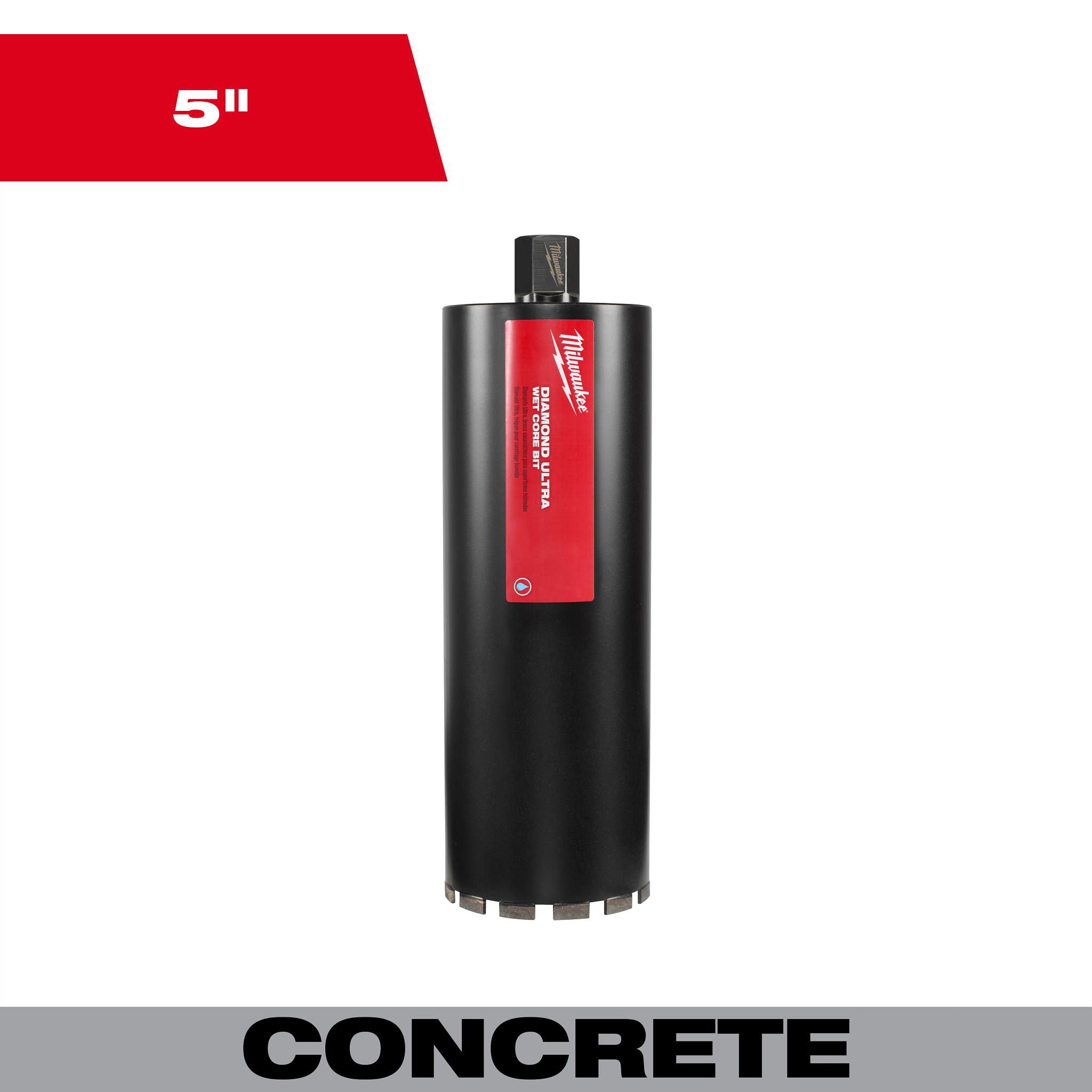 Product image for 5" DIAMOND ULTRA™ Wet Core Bit