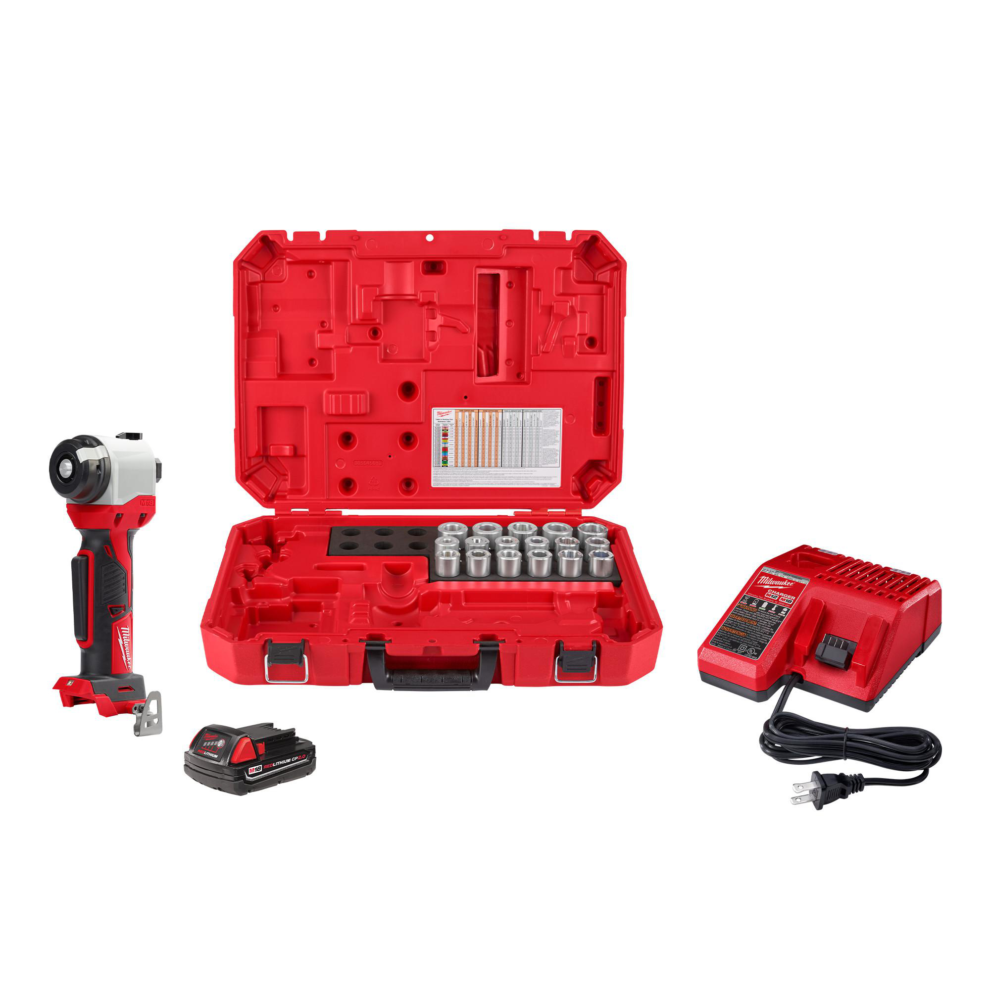 Product image for M18™ Cable Stripper Kit with 17 Cu THHN / XHHW Bushings