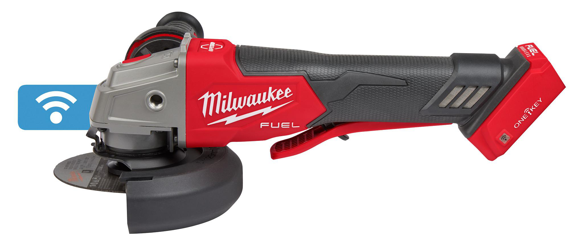 Product image for M18 FUEL™ 4-1/2" / 5" Braking Grinder w/ ONE-KEY™ Paddle Switch, No Lock