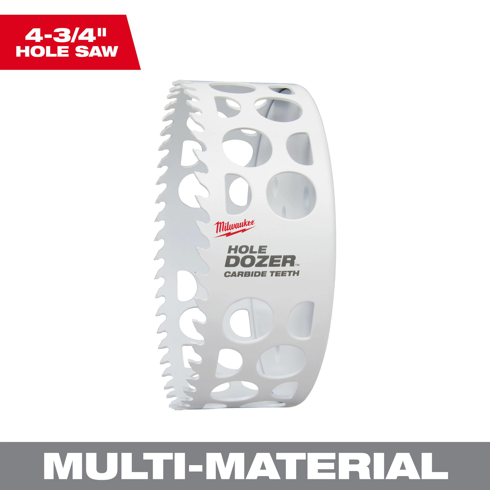 Product image for 4-3/4" HOLE DOZER™ with Carbide Teeth Hole Saw