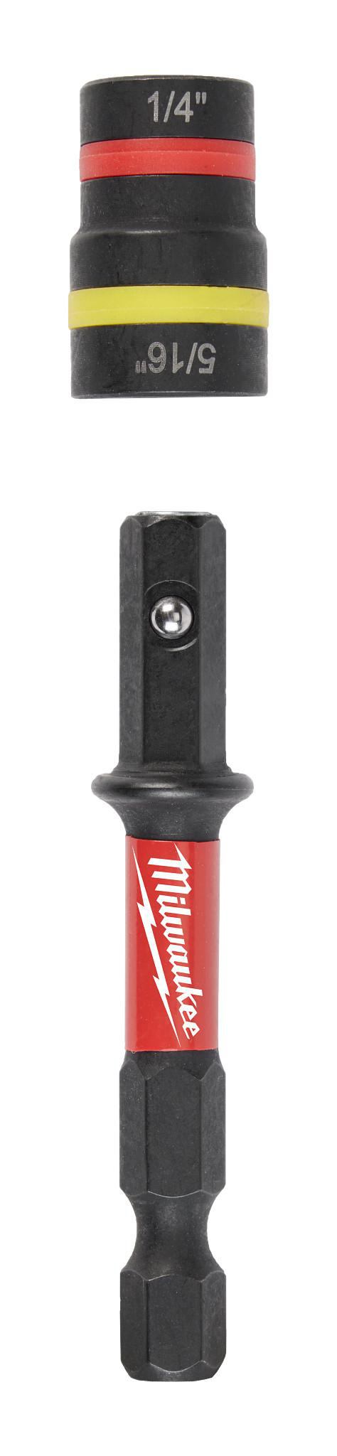 Product image for SHOCKWAVE™ Impact Duty 1/4... and 5/16... x 2-1/4... QUIK-CLEAR™ 2-in-1 Magnetic Nut Driver