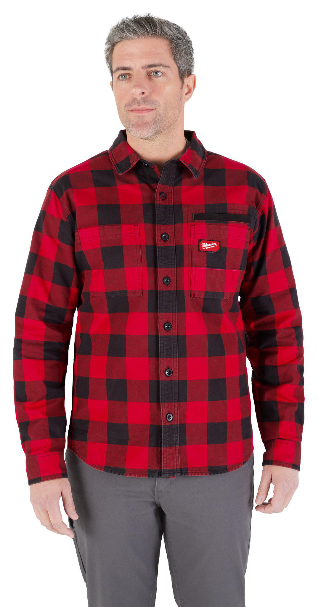 MILWAUKEE M551R-L GRIDIRON™ Flannel Shirt