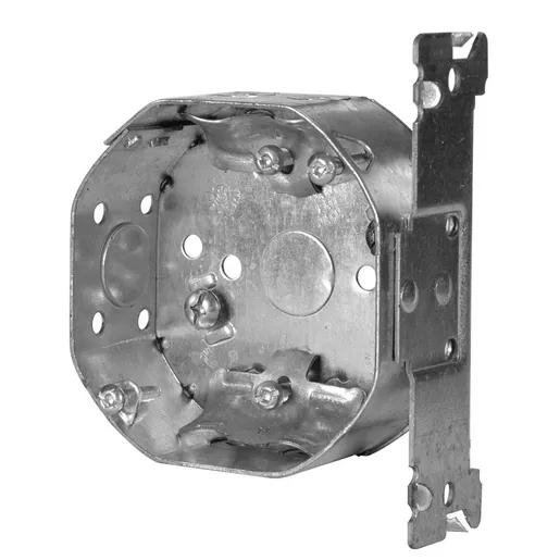 Product image for HUB H54151LHBBAR BOX OCTAGON 4X1-1/2"