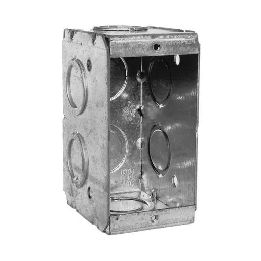 Product image for HUB HMBS1KBAR BOX MASONRY 1GANG 2X3-3/4X2-1/2"