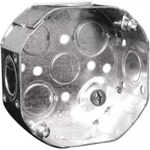 Product image for HUB H54151KBAR BOX OCTAGON 4X1-1/2"