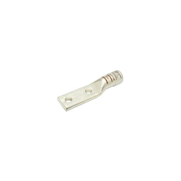 Product image for ALUM LUG 600MCM 1/2" BLACK 2HOLE