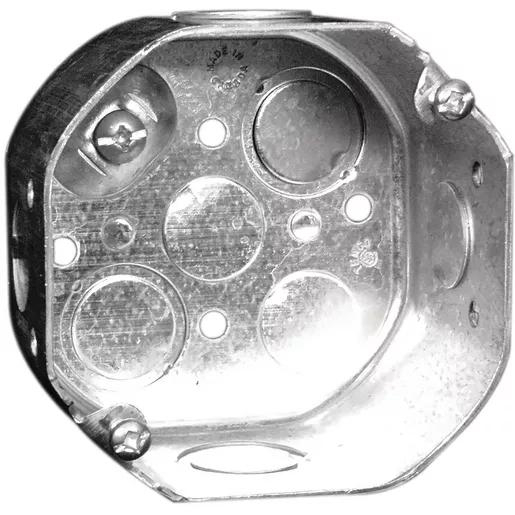 Product image for HUB H54171KBAR BOX OCTAGON 4X2-1/4"