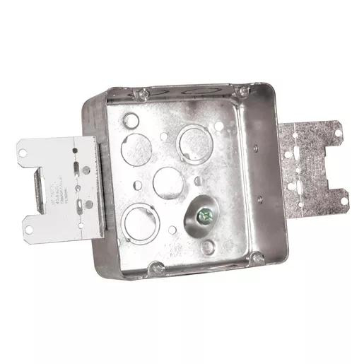 Product image for HUB H72171MSBBAR BOX SQUARE 4.688X2.125"
