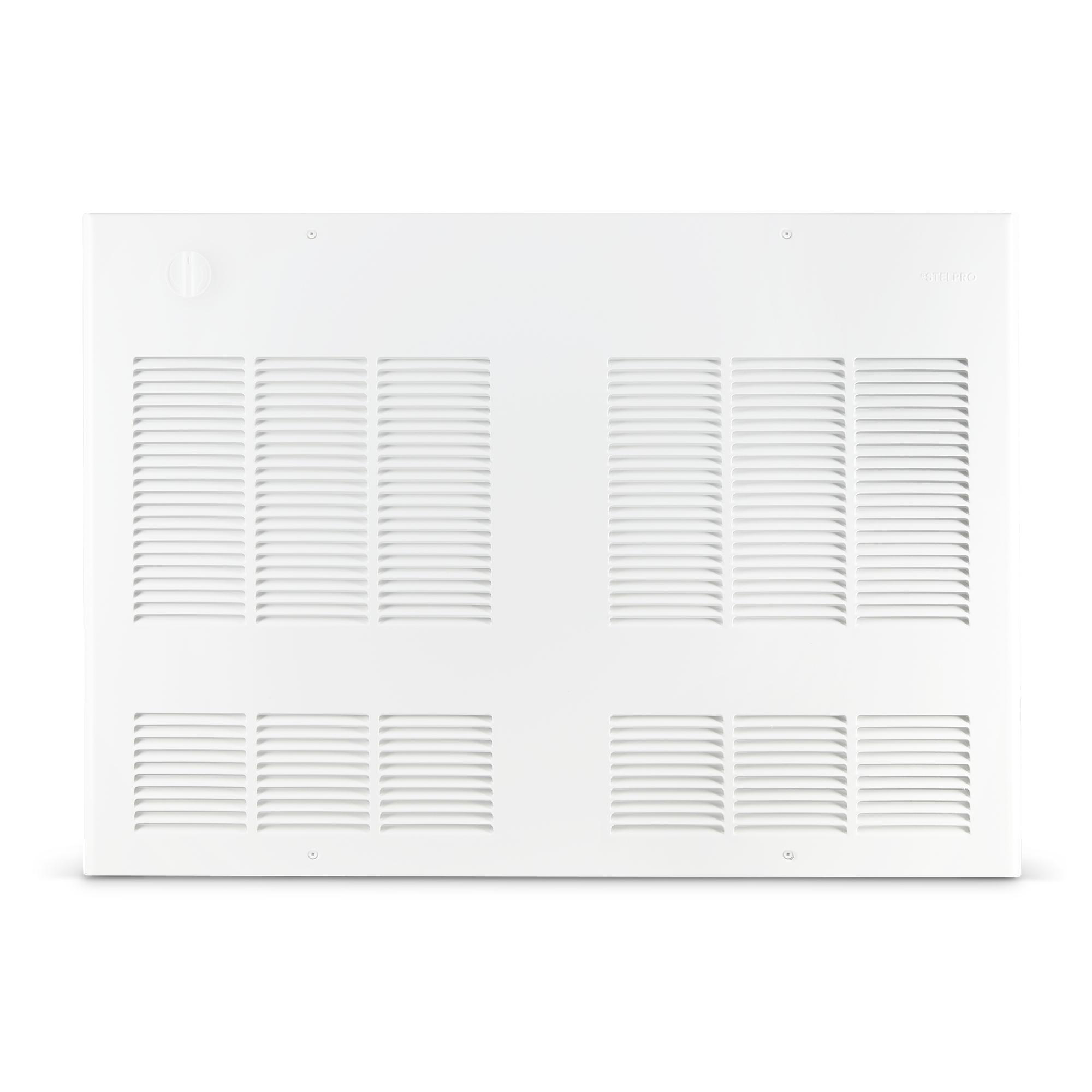 Product image for WALL FAN WHITE B/I STAT 8000W 208V