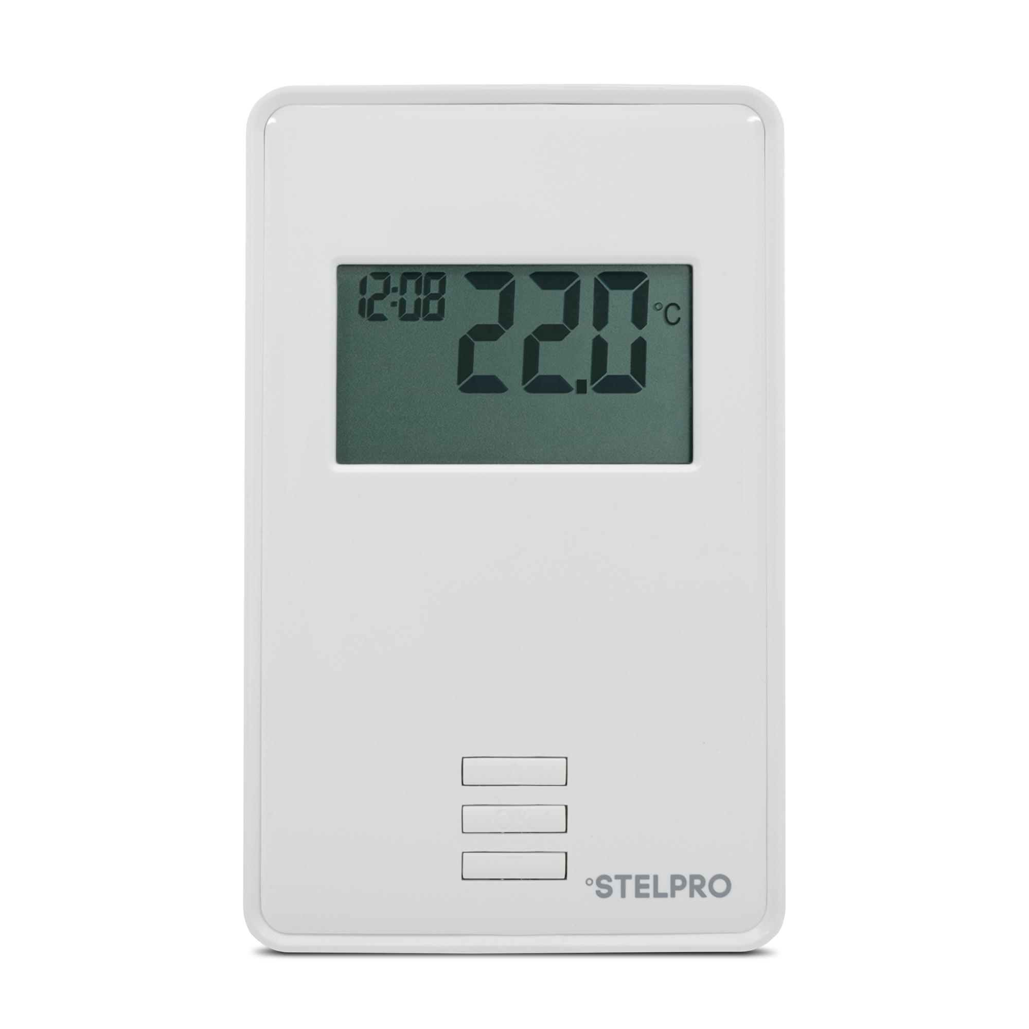 Thermostat Multi-étapes 2 Chaleur / 2 Froid - Pour Maison, Vert, Programmable