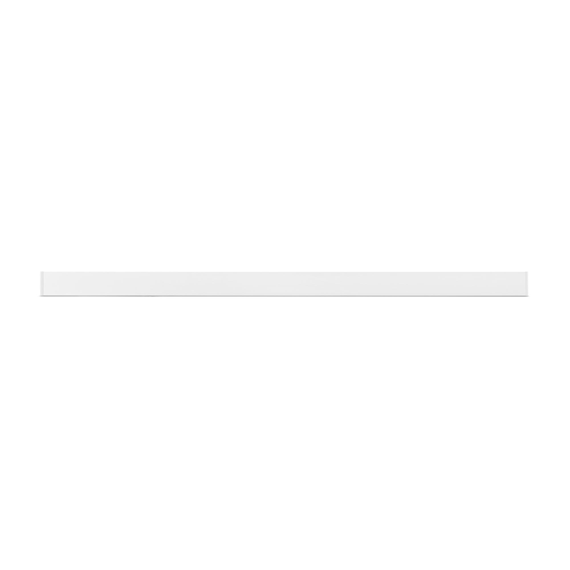 Product image for ALUMINUM MINI ARCH. BASEBOARD WHITE 1200W 120V