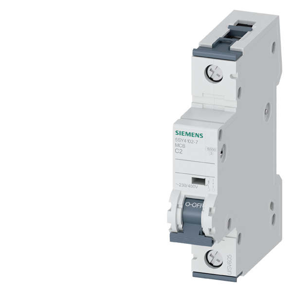 Product image for Breaker circuit 1-pole class-C 10kA 2A 230/400V
