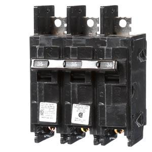Product image for BQ MCCB,TM,3P,240V,35A,10kA,Load Lugs