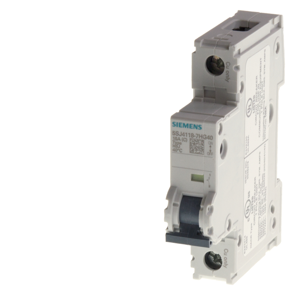 Product image for Breaker circuit 1-pole class-C 14kA 4A 240VAC 60VDC
